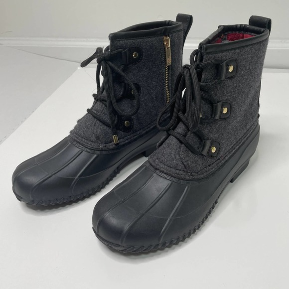 Tommy Hilfiger Shoes - Tommy Hilfiger Winter Duck Rain Snow Boots Women's Size 9